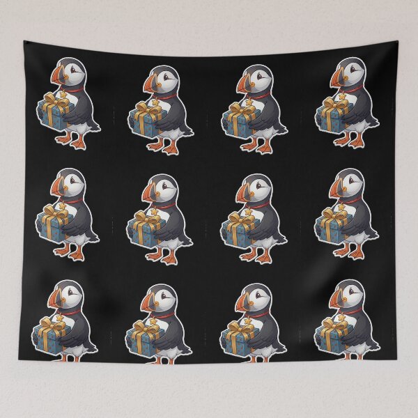 Item preview, Puffin christmas designed and sold by Konvero.