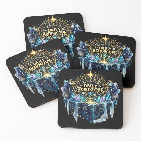 Item preview, Daily Horoscope Crystal Zodiac Astrology Design designed and sold by irfanshikh.