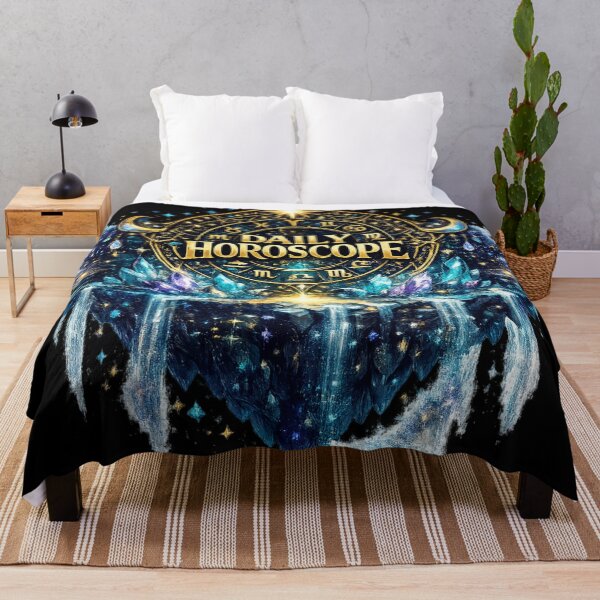 Item preview, Daily Horoscope Crystal Zodiac Astrology Design designed and sold by irfanshikh.