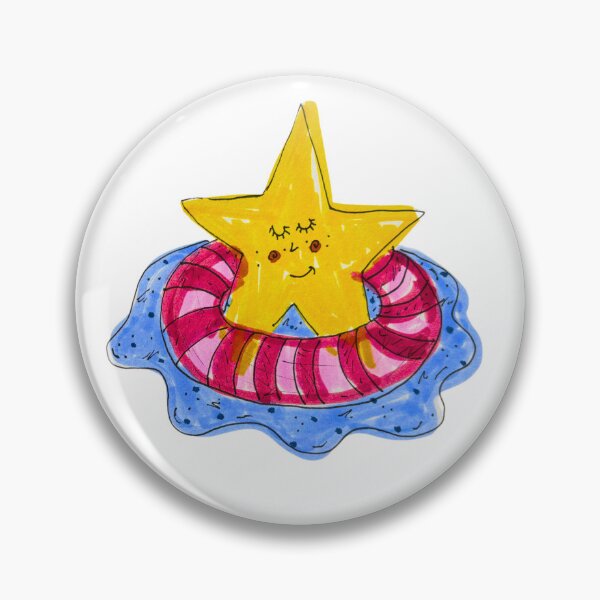 Item preview, Star Girl In Floatie designed and sold by livebrave3.