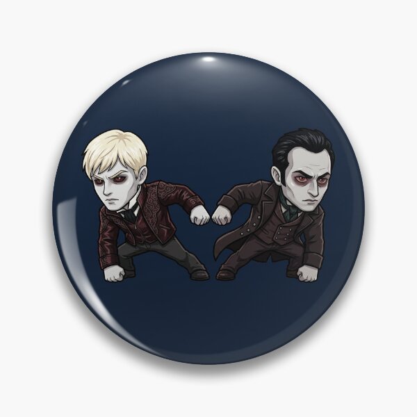 Item preview, Forks Cuties – Stefan and Vladimir Romanian Coven designed and sold by CleverCulture.