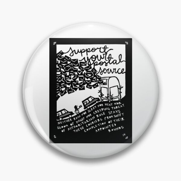 Item preview, Support Your Postal Service designed and sold by burdick-franch.