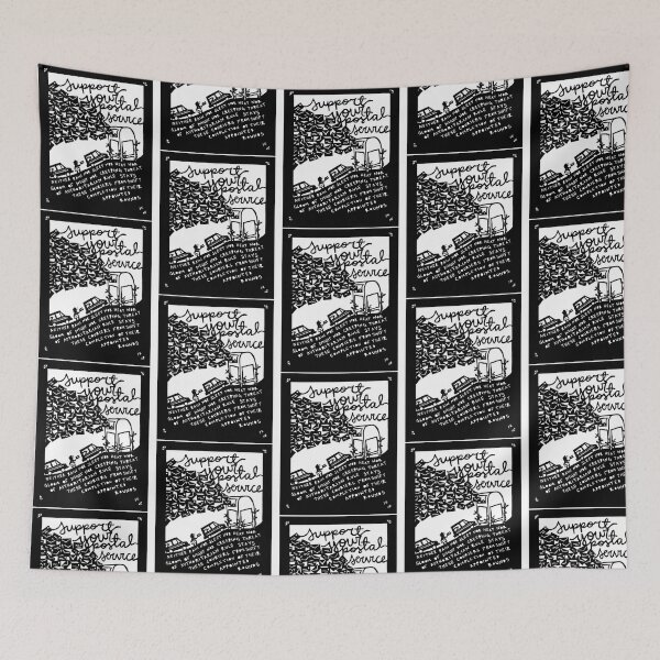 Item preview, Support Your Postal Service designed and sold by burdick-franch.