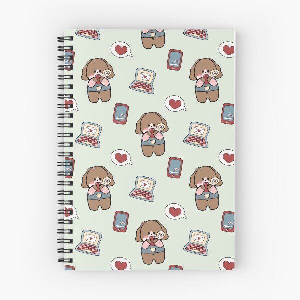 Item preview, Cute Love Message Puppy designed and sold by Nattrika.