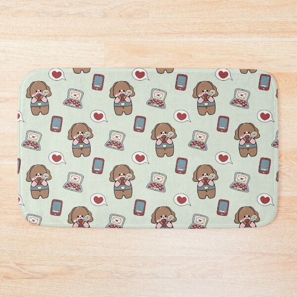 Item preview, Cute Love Message Puppy designed and sold by Nattrika.