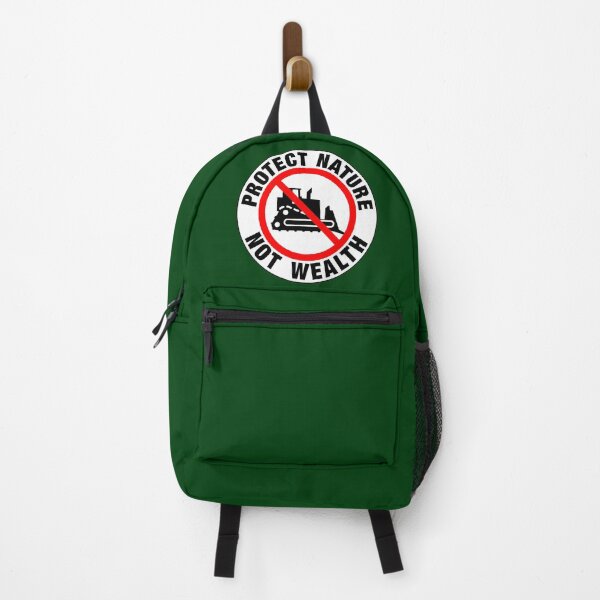 Item preview, PROTECT NATURE NOT WEALTH designed and sold by Paparaw.