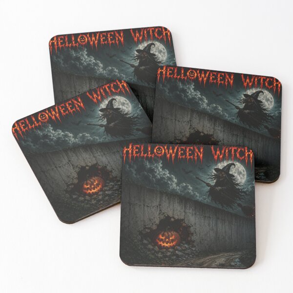 Item preview, Halloween Witch – Dark Gothic Spooky Flying Witch Art designed and sold by kdhill.