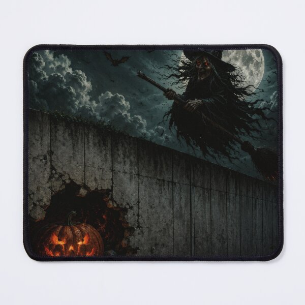 Item preview, Halloween Witch – Dark Gothic Spooky Flying Witch Art designed and sold by kdhill.