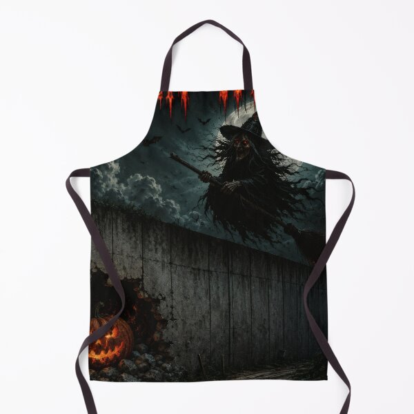 Item preview, Halloween Witch – Dark Gothic Spooky Flying Witch Art designed and sold by kdhill.