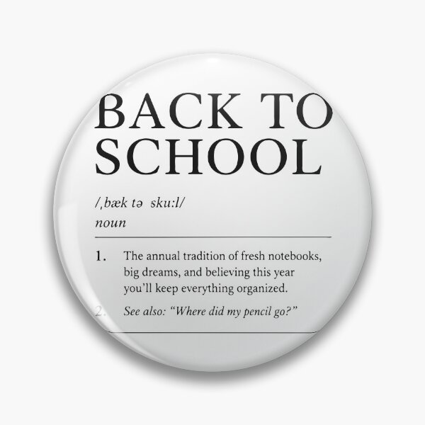 Item preview, Back to School Dictionary Definition 2 Typography T-Shirt | Teacher & Student Gift designed and sold by Sunday.Supply.