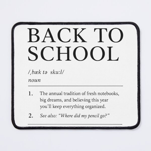 Item preview, Back to School Dictionary Definition 2 Typography T-Shirt | Teacher & Student Gift designed and sold by Sunday.Supply.