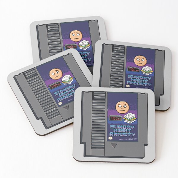 Item preview, Sunday Night Anxiety Video Game designed and sold by tigrootiger.