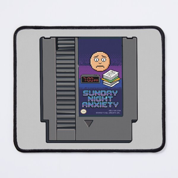 Item preview, Sunday Night Anxiety Video Game designed and sold by tigrootiger.