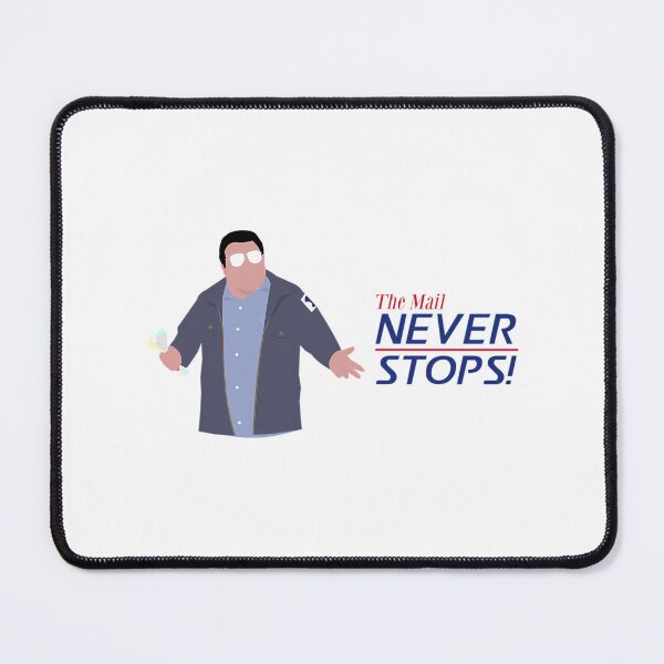 Item preview, The Mail Never Stops designed and sold by burdick-franch.