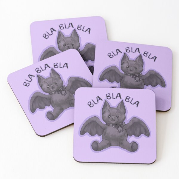 Item preview, Bat Plush (Bla Bla Bla) designed and sold by TheArtsyWyvern.