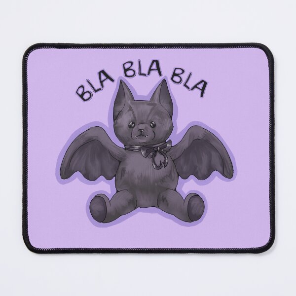 Item preview, Bat Plush (Bla Bla Bla) designed and sold by TheArtsyWyvern.
