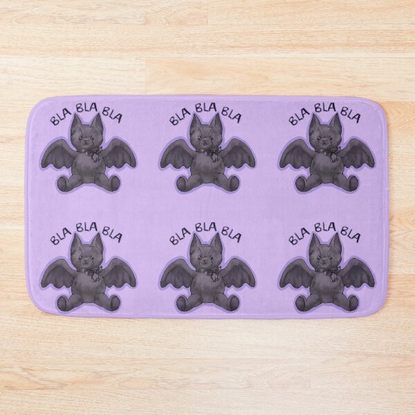 Item preview, Bat Plush (Bla Bla Bla) designed and sold by TheArtsyWyvern.