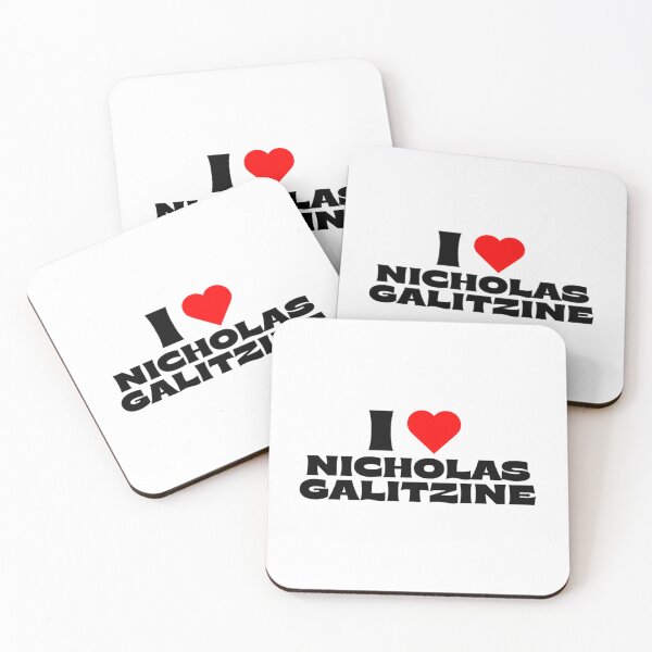 Item preview, I Love Nicholas Galitzine - Black Fonts designed and sold by brodrick-rowle.