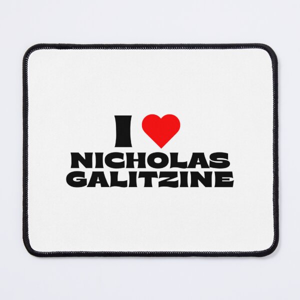 Item preview, I Love Nicholas Galitzine - Black Fonts designed and sold by brodrick-rowle.