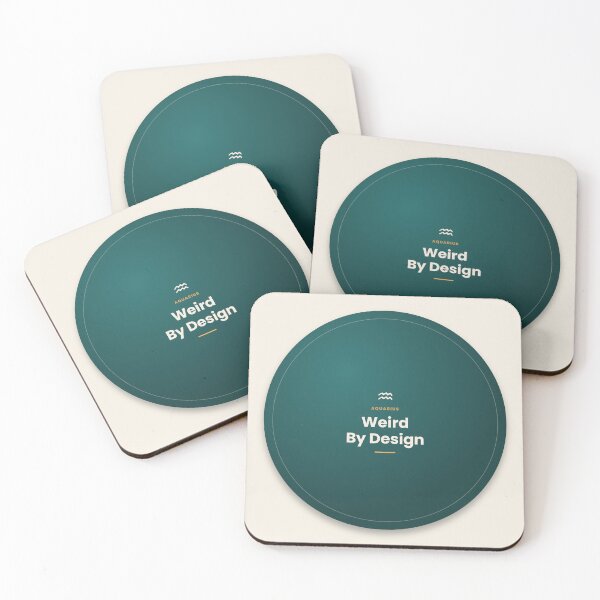 Item preview, Aquarius Zodiac Quote – Weird By Design designed and sold by elias80.