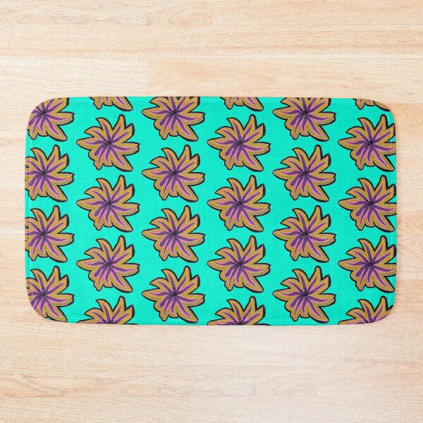 Item preview,  Groovy 70s Starburst Floral - Ocean Hibiscus Edition designed and sold by energyoflove333.