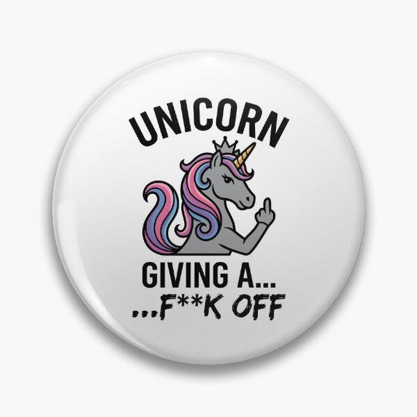 Item preview, Sarcastic Unicorn Flipping Off Funny Attitude Mythical Horse designed and sold by Amir Faysal.