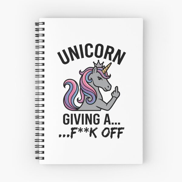 Item preview, Sarcastic Unicorn Flipping Off Funny Attitude Mythical Horse designed and sold by Amir Faysal.