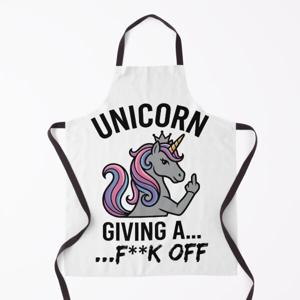 Item preview, Sarcastic Unicorn Flipping Off Funny Attitude Mythical Horse designed and sold by Amir Faysal.