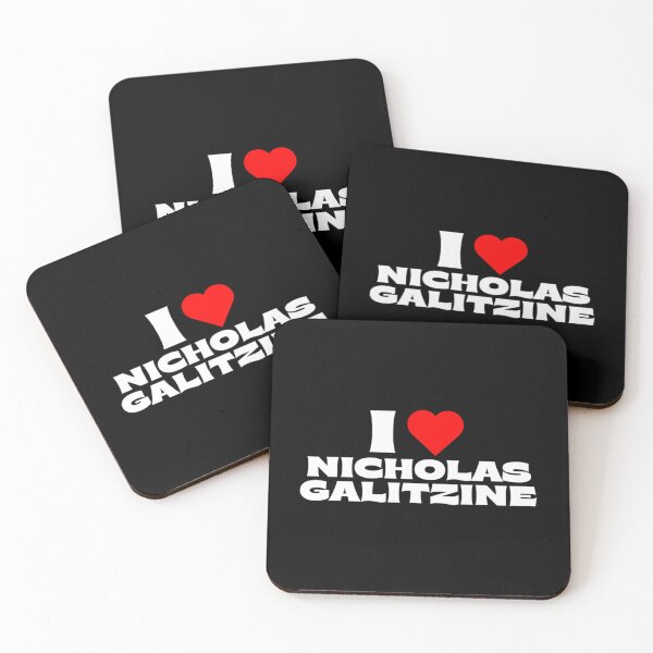 Item preview, I Love Nicholas Galitzine - White Fonts designed and sold by brodrick-rowle.