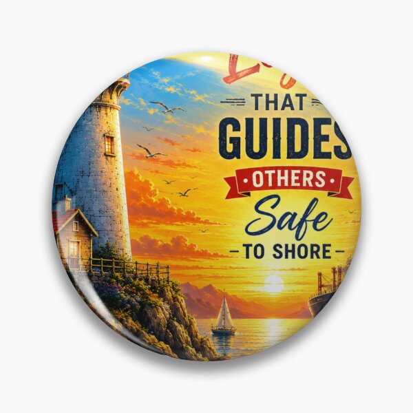 Item preview, Inspirational lighthouse coastal artwork designed and sold by urbanshop7.
