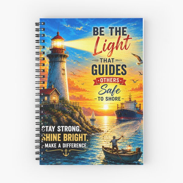 Item preview, Inspirational lighthouse coastal artwork designed and sold by urbanshop7.