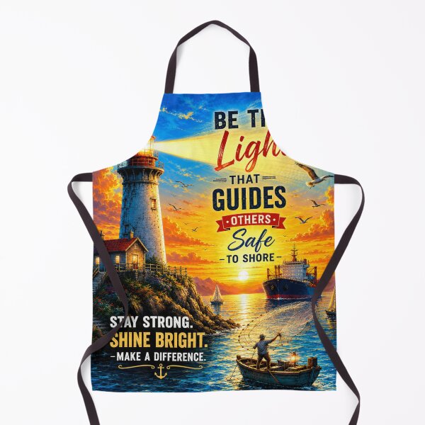 Item preview, Inspirational lighthouse coastal artwork designed and sold by urbanshop7.