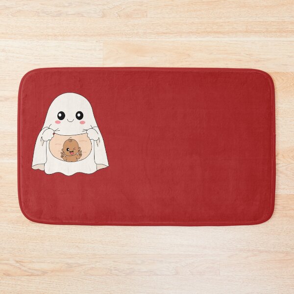 Item preview, ⁠Cute Pregnant Ghost Showing Baby in Belly Funny Halloween Graphic⁠ designed and sold by Teenidesign .