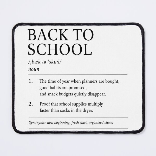 Item preview, Back to School Dictionary Definition 3 Typography T-Shirt | Teacher & Student Gift designed and sold by Sunday.Supply.