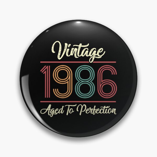 Item preview, 40th Birthday Vintage 1986 designed and sold by thepixelgarden.