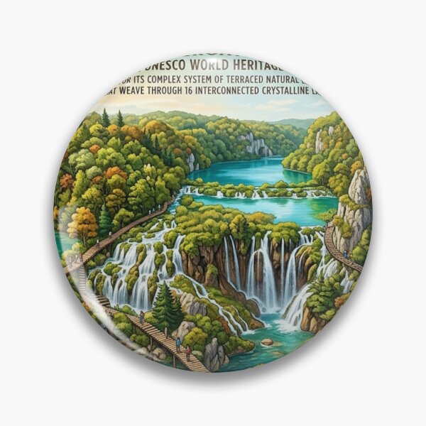 Item preview, PLITVICE LAKES NATIONAL PARK CROATIA designed and sold by likbatonboot.