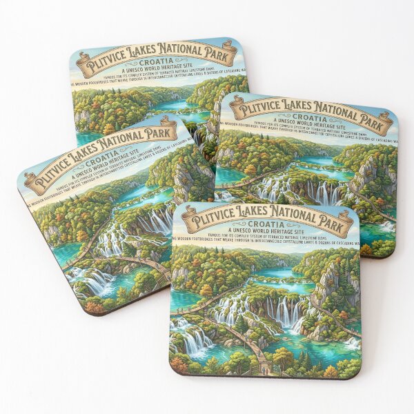 Item preview, PLITVICE LAKES NATIONAL PARK CROATIA designed and sold by likbatonboot.