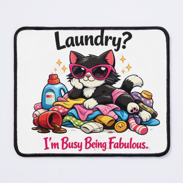 Item preview, Laundry? I'mBusyBeingFabulous. designed and sold by ANNART1602.