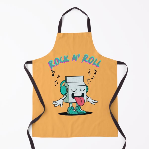 Item preview, Rock N Roll Milk Carton | Retro Headphones Cartoon designed and sold by creativerooney.