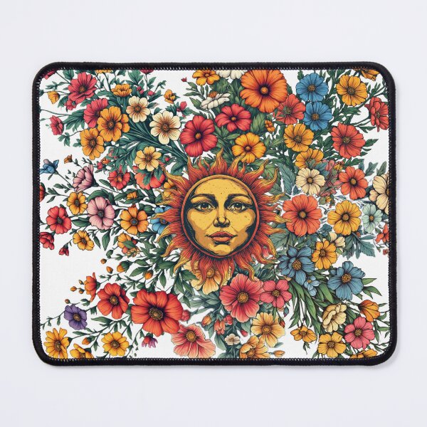 Item preview, Sun in the middle of flowers designed and sold by Navy67.