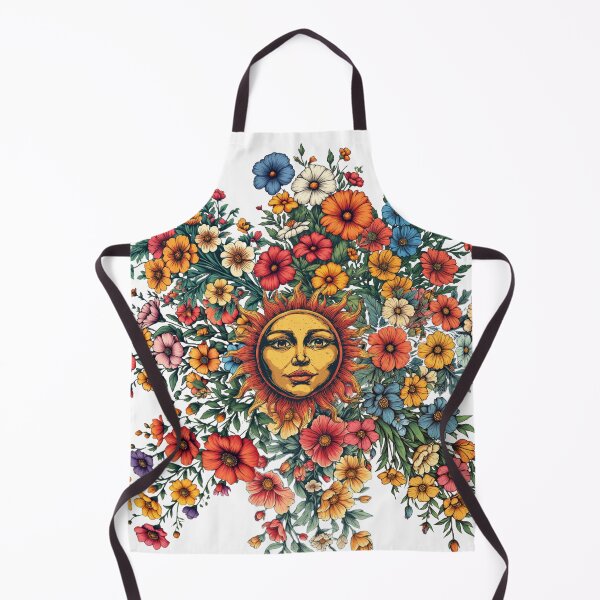 Item preview, Sun in the middle of flowers designed and sold by Navy67.