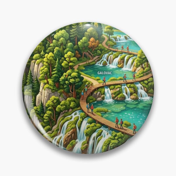 Item preview, PLITVICE LAKES NATIONAL PARK CROATIA designed and sold by likbatonboot.
