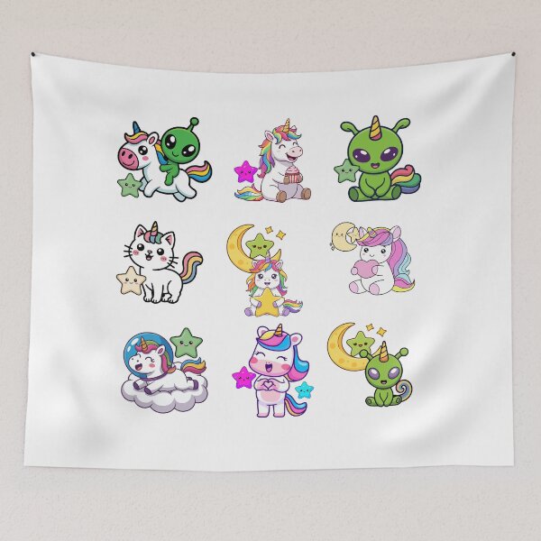 Item preview, I believe in unicorns and aliens designed and sold by BritishDelights.