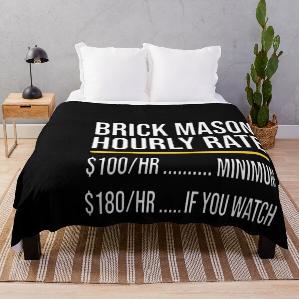 Item preview, Brick Mason Hourly Rate designed and sold by Estics1.