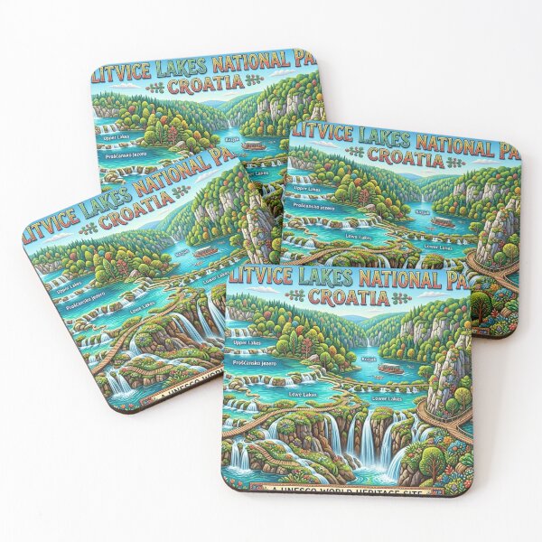 Item preview, PLITVICE LAKES NATIONAL PARK CROATIA designed and sold by likbatonboot.
