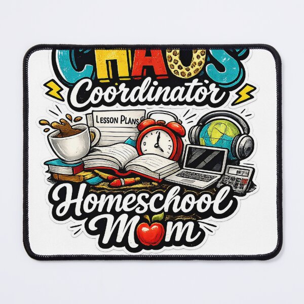 Item preview, Homeschool Mom Chaos Coordinator – Funny Homeschooling Mama designed and sold by Xnuery.