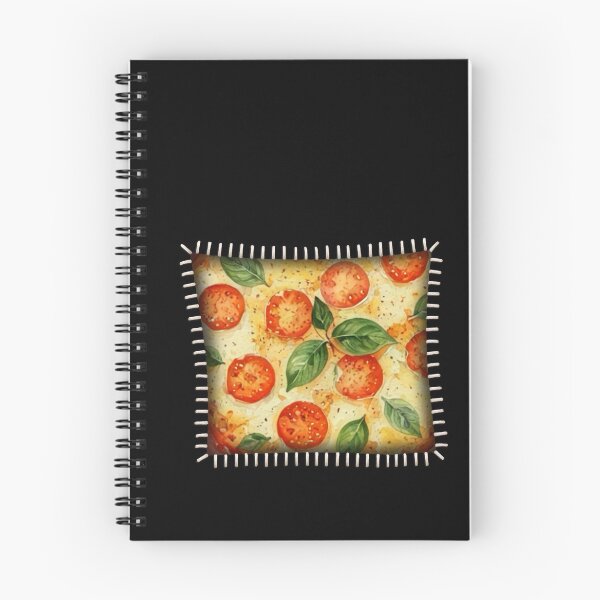 Item preview, Stitched Opening Reveals Pizza designed and sold by MoxisWatercolor.