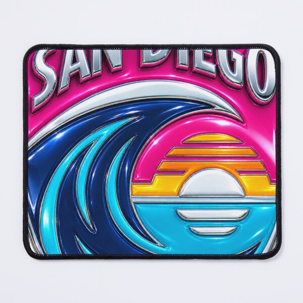 Item preview, San Diego Wave FC - NWSL Chrome Logo designed and sold by JC's Cards & More.