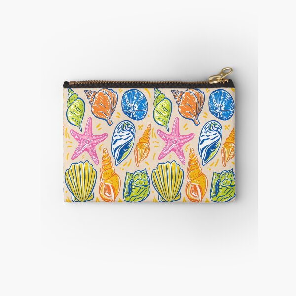 Item preview, Colorful Beach Seashells Print Pattern designed and sold by RichardRags.