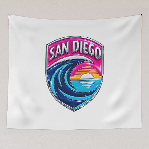 Item preview, San Diego Wave FC - NWSL Chrome Logo designed and sold by JC's Cards & More.